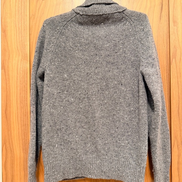 J. Crew Gray Button-Up Cardigan Wool Blend Sweater - Picture 2 of 4